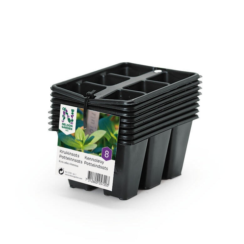 Krukinsats 6celler 8st